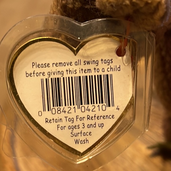 Ty Beanie Baby -1998 “Scorch” the Dragon Vintage NWT!! - Picture 2 of 14